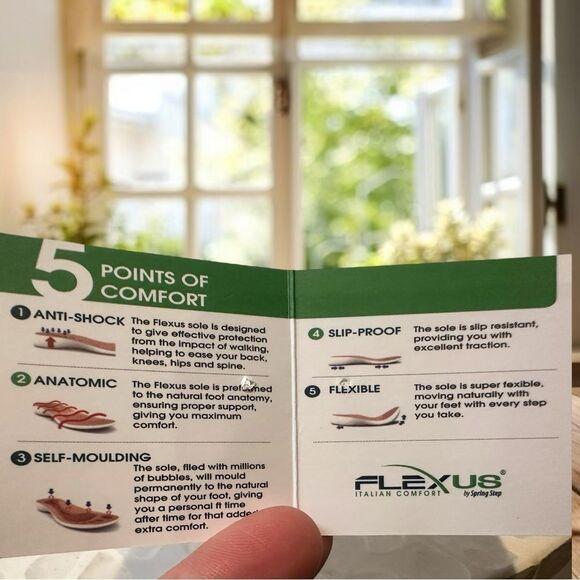 Flexus by Spring Step Samuella Supportive 2 Strap Sandal Slide Mule Size EU 38 - Picture 11 of 15